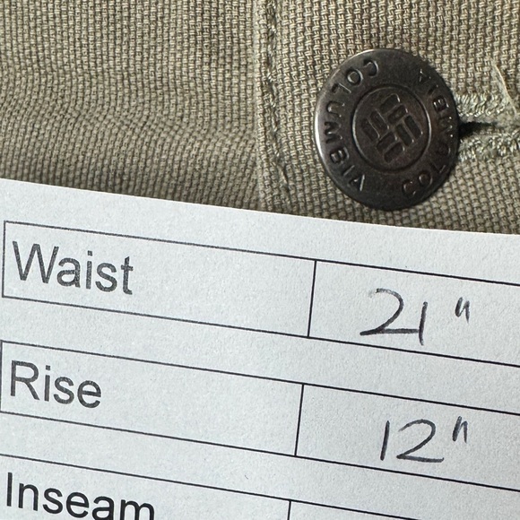 Columbia Mens Flex ROC Pant Sage - Picture 12 of 13